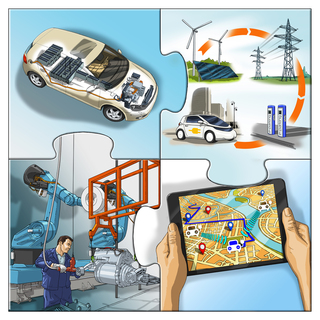 display illustration /e-mobil bw / team strunz